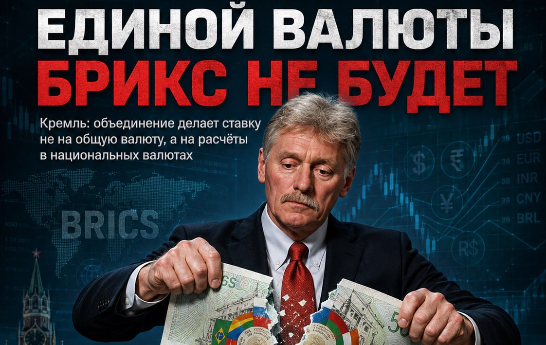 Единая валюта БРИКС — миф: Кремль расставил акценты перед саммитом в Индии